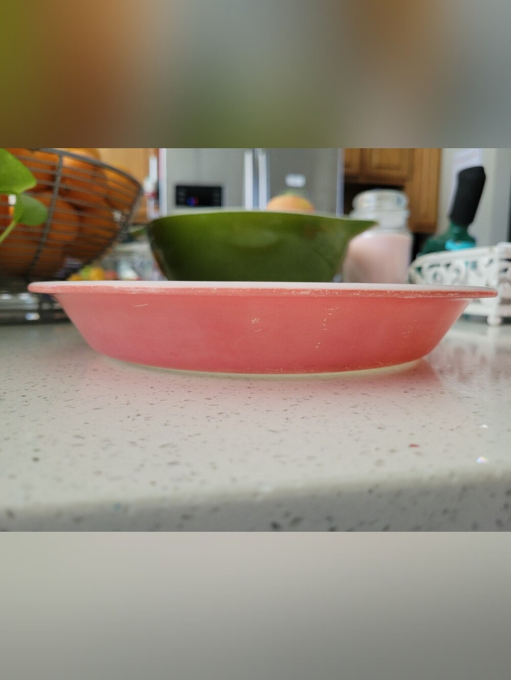 ✨️🦩 Vintage 50s PYREX Flamingo Pink 209 Pie Plate